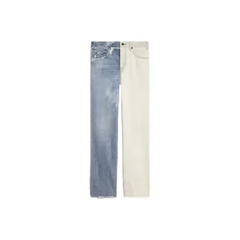CELINE Jeans Men Blue White