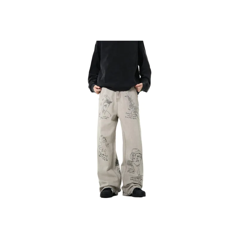 Pirkadat Jeans Unisex Gray-0