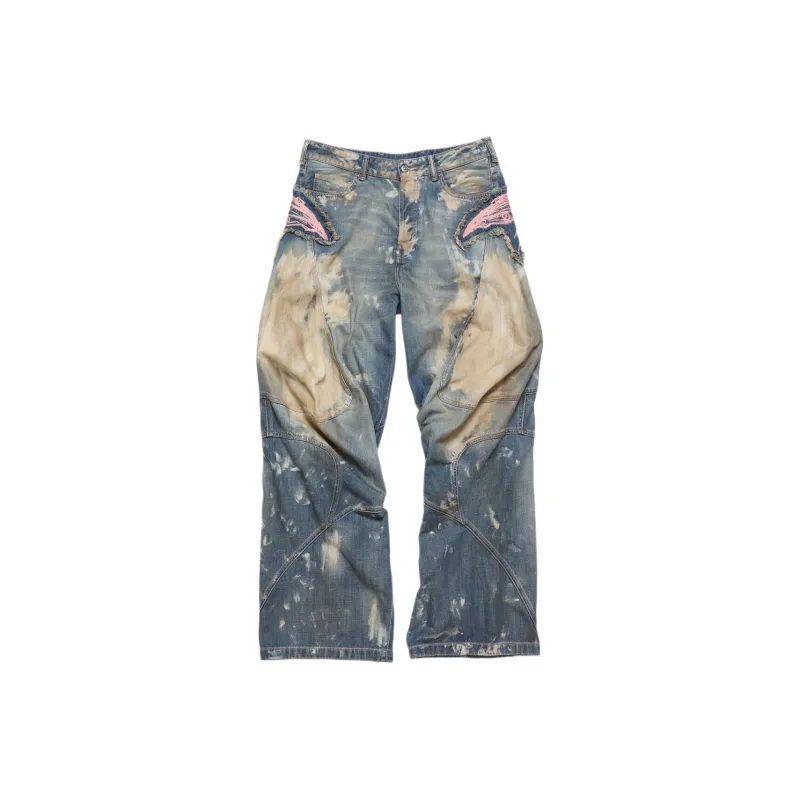 Acne Studios Loose Fit Denim Trousers-0