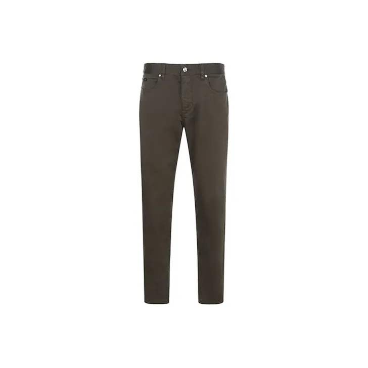 Zzegna Jeans Men Khaki Green-0