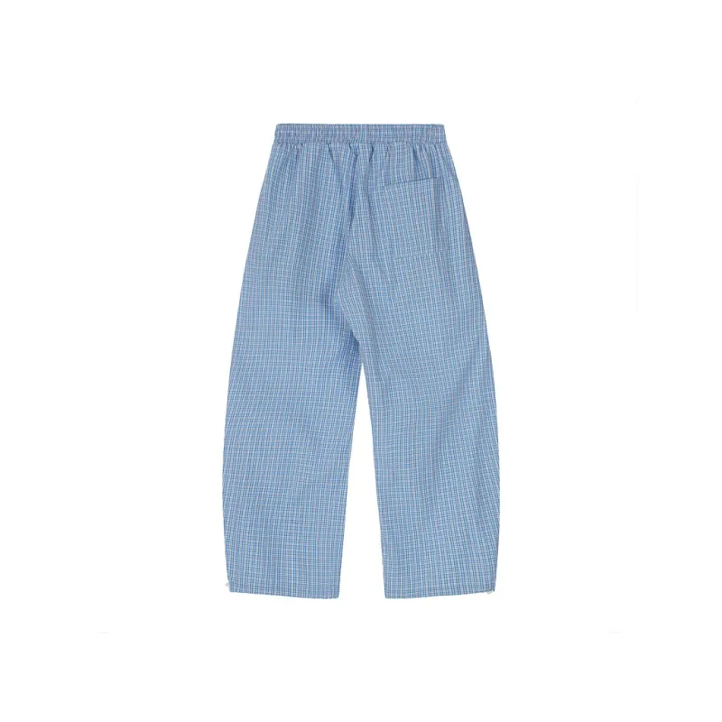 BONAS Casual Pants Unisex Blue-1