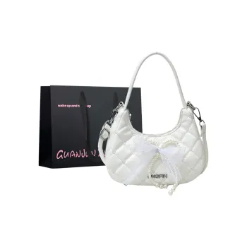 Champion Cub PU Handbag Women's Ecru/Pink/Silver/Black