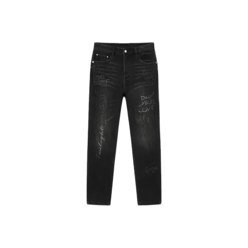 DEGAIA Jeans Men Black
