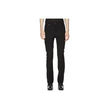 RICK OWENS Mid-Rise Straight-Leg Jim-Cut Pants