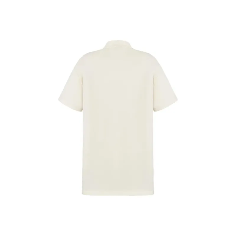 DIOR FW25 Polo Shirt Men's Gray White-1