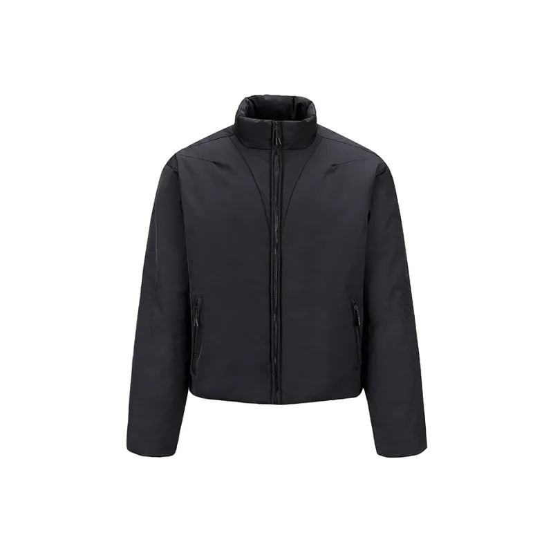 WHISTLEHUNTER Puffer Jacket Unisex Black-0