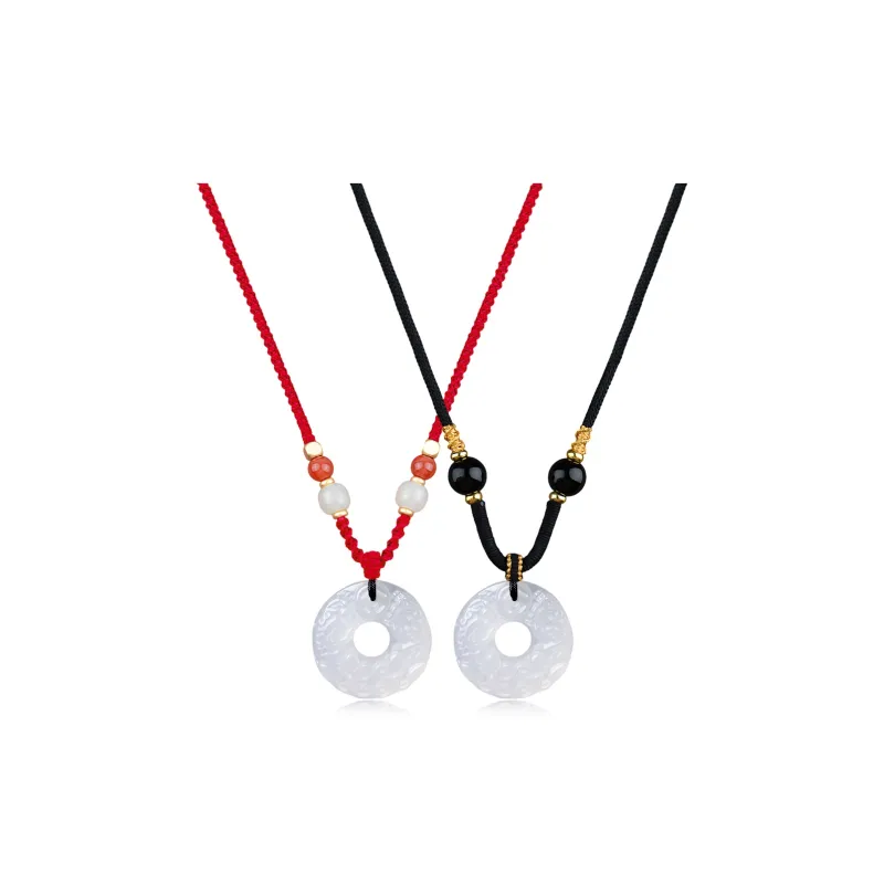 MOREL Chalcedony Necklaces Unisex-4