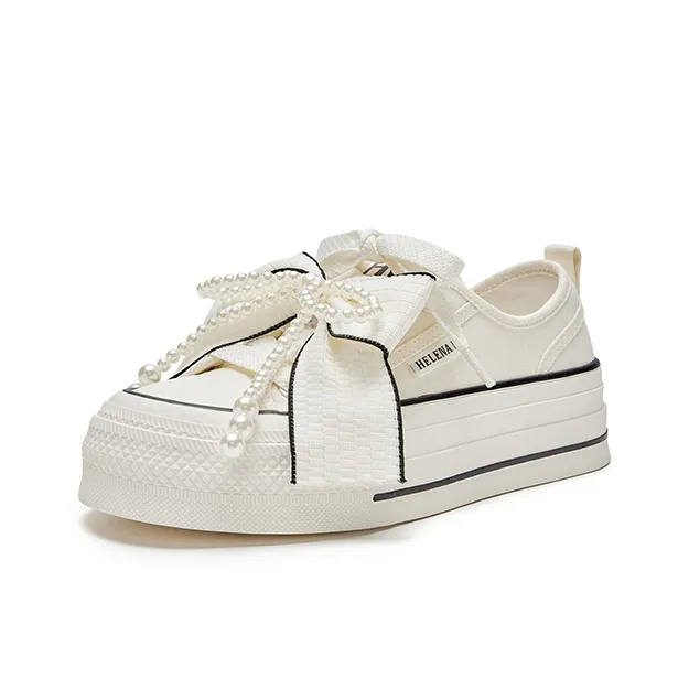 HR Abrasion Resistant Low Top Canvas Shoes Women's-1