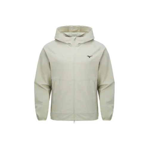 Mizuno Jackets Coats Men's Khaki Beige