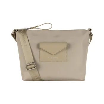 Lancaster Nylon Crossbody Bag, Shoulder Bag Women's Gray