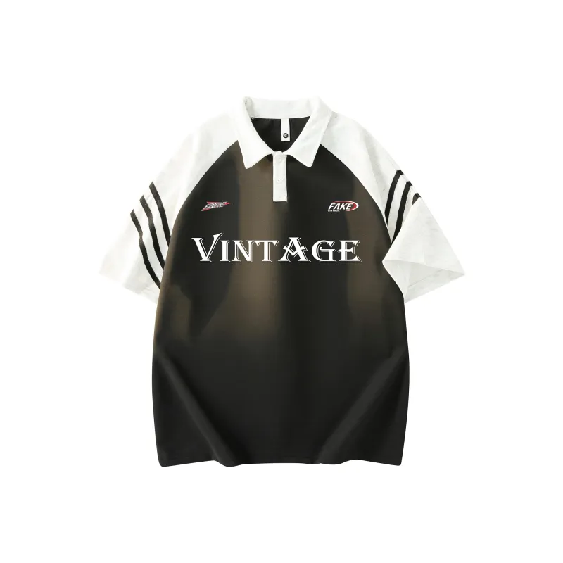 FAKE VINTAGE Polo Shirts Unisex-0