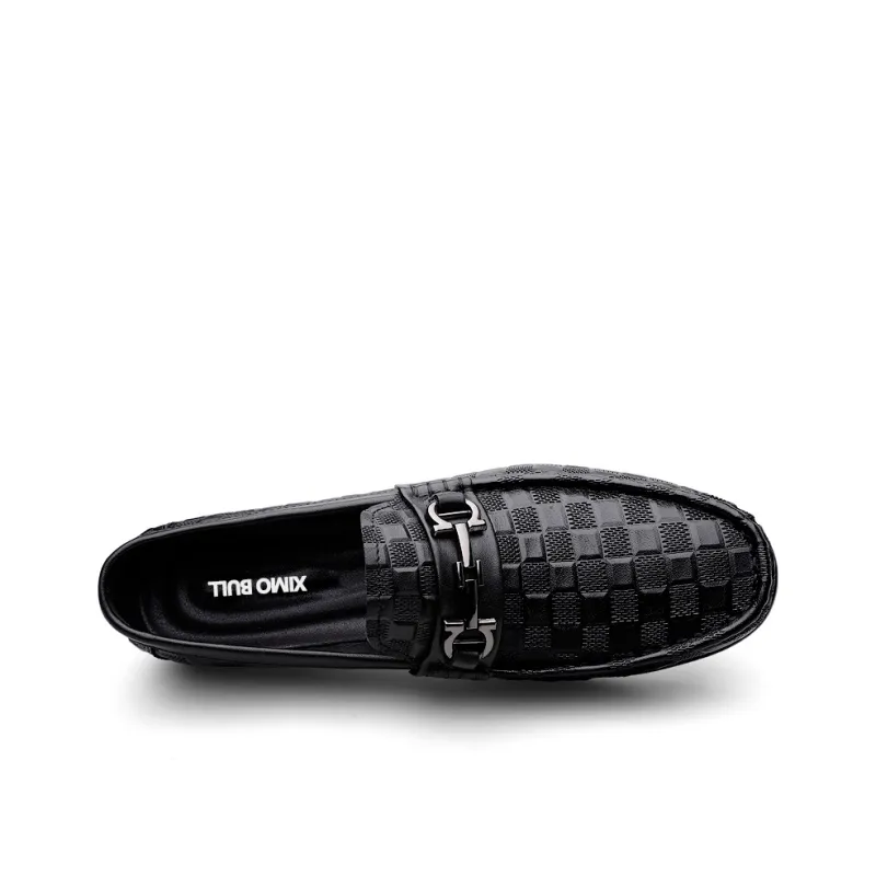 XIMO BULL Men's Casual Shoes Men Low Top Black-4