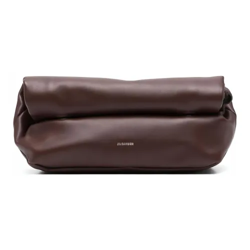 JIL SANDER Rollup Logo Printed Crossbody Bag