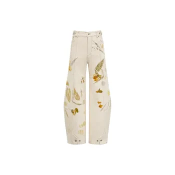 Feng Chen Wang High rise Straight leg Jeans