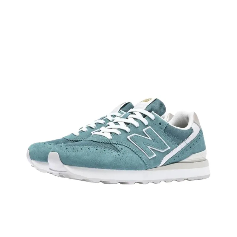 New Balance NB 996 Cushioning, Slip Resistant, And Abrasion Resistant Low Top Casual Shoes Unisex Turquoise-2