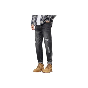 Tonlion Jeans Unisex Smoke Gray