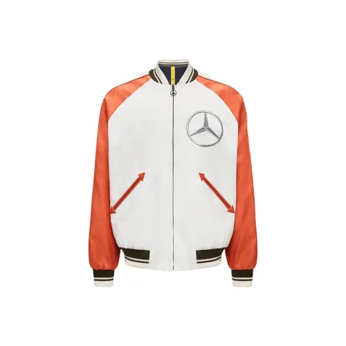 MONCLER GENIUS X Mercedes Benz Nigo Satet Reversible Satin Bomber