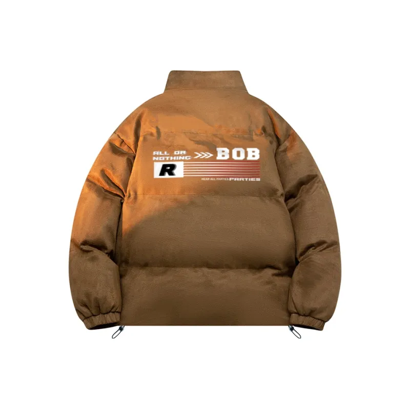 BOBBY ABLEY Suede Puffer Jacket Unisex-7