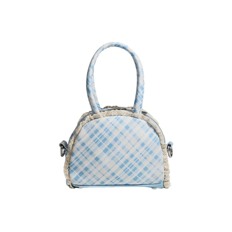 Bywhich PU Crossbody Handbag Women's Blue-2