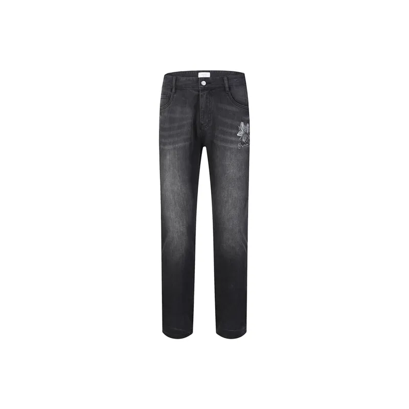 DAVID NAMAN Jeans Men Dark Gray-0
