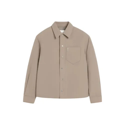 AMIPARIS Paris Ami De Coeur Padded Overshirt