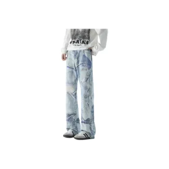 COMXZ Jeans Unisex Light Blue