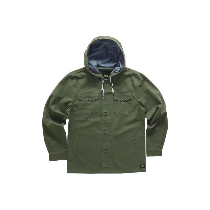 Vans Jackets Coats Men's Army Green-0