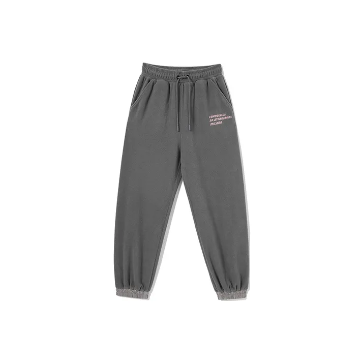 COPPOLELLA Casual Pants Unisex Gray Pink-0