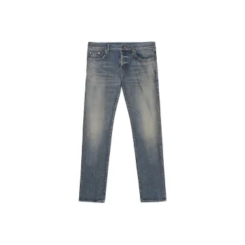 SAINT LAURENT Mid Rise Slim Fit Jeans