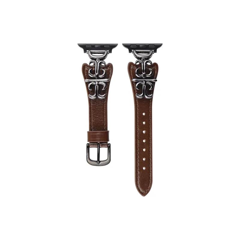 SOUTU Watch Band Apple Compatibility S10/9/8/7/6/5/4/3/2/1/SE Genuine Leather Material-8