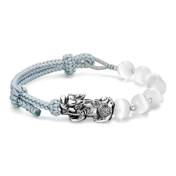 BHI Colored Glaze Jade Bracelets Unisex-2