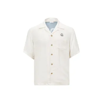 MONCLER GENIUS X Mercedes Benz Nigo Satin Shirt