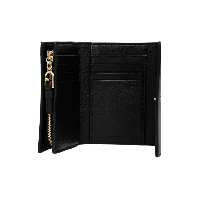 Furla Leather Wallet Women's Black-2