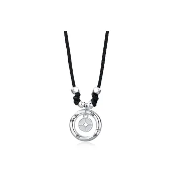 Seven Seven Silver Jewelry S999 Fine Silver Sterling Silver Necklaces Unisex