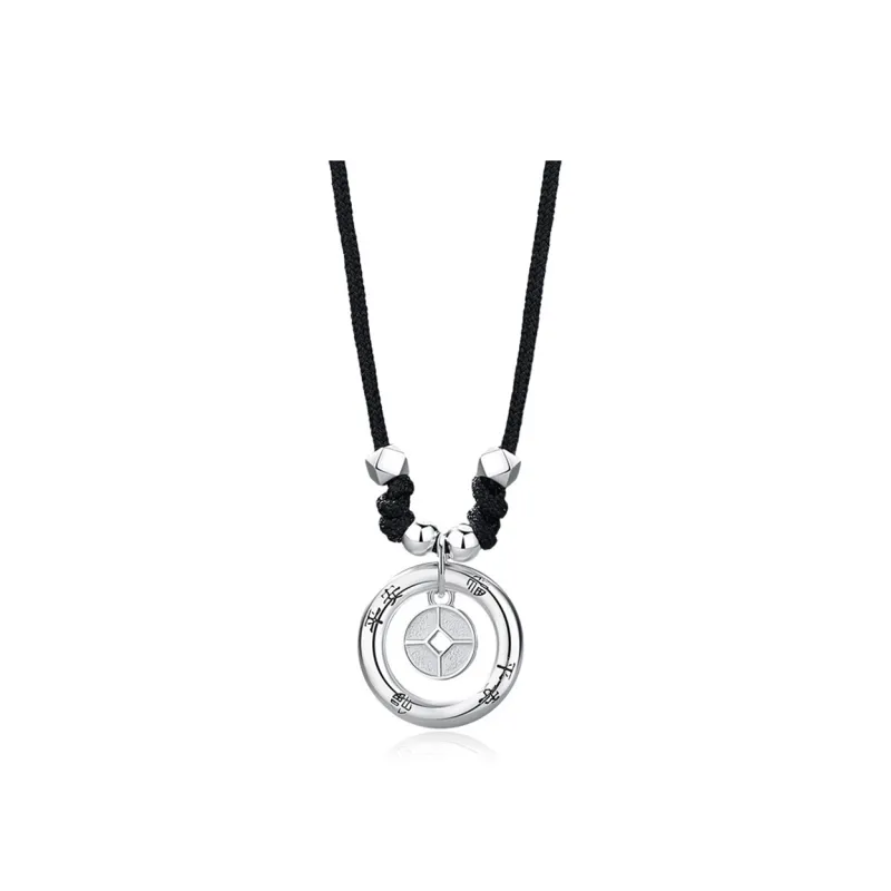Seven Seven Silver Jewelry S999 Fine Silver Sterling Silver Necklaces Unisex-0