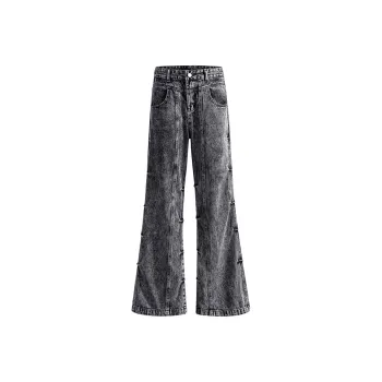 UF9193 Jeans Unisex Black Gray