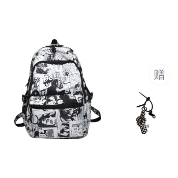 BRABOSTON Nylon Backpack Unisex White/Black