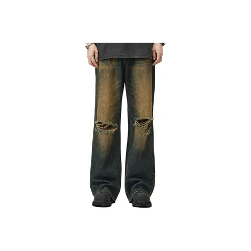 Aolx Jeans Unisex Rusty Blue