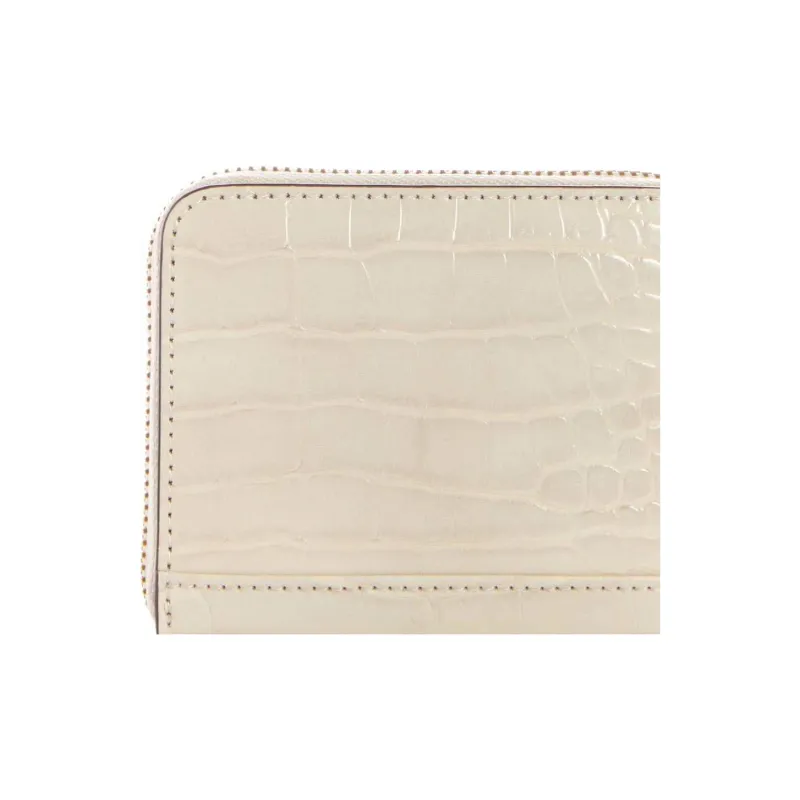 GUESS Artificial Leather Wallet Small Size Women's Gray White-3