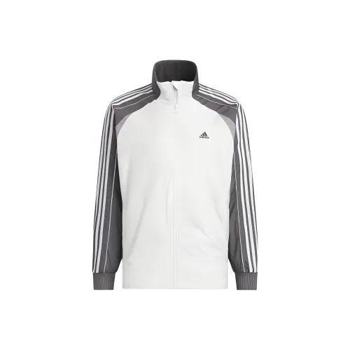 Adidas Jackets & Coats Unisex Track Gray