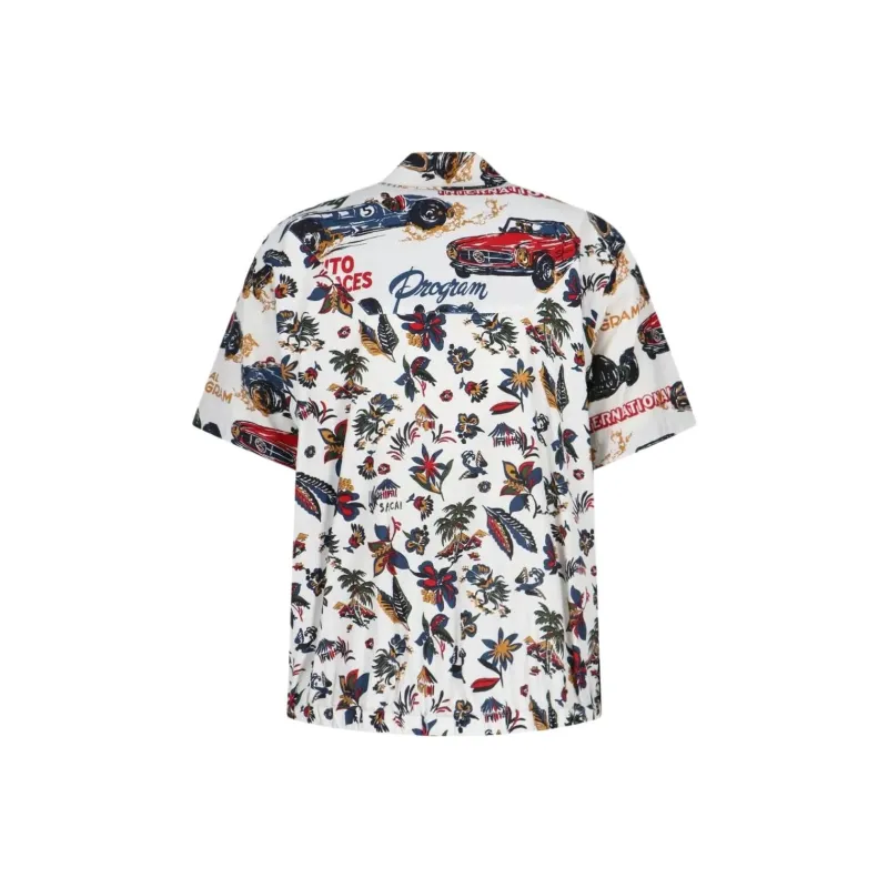 Sacai Shirts Men Ivory-1