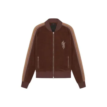 AMIRI Stack Velvet Track Jacket