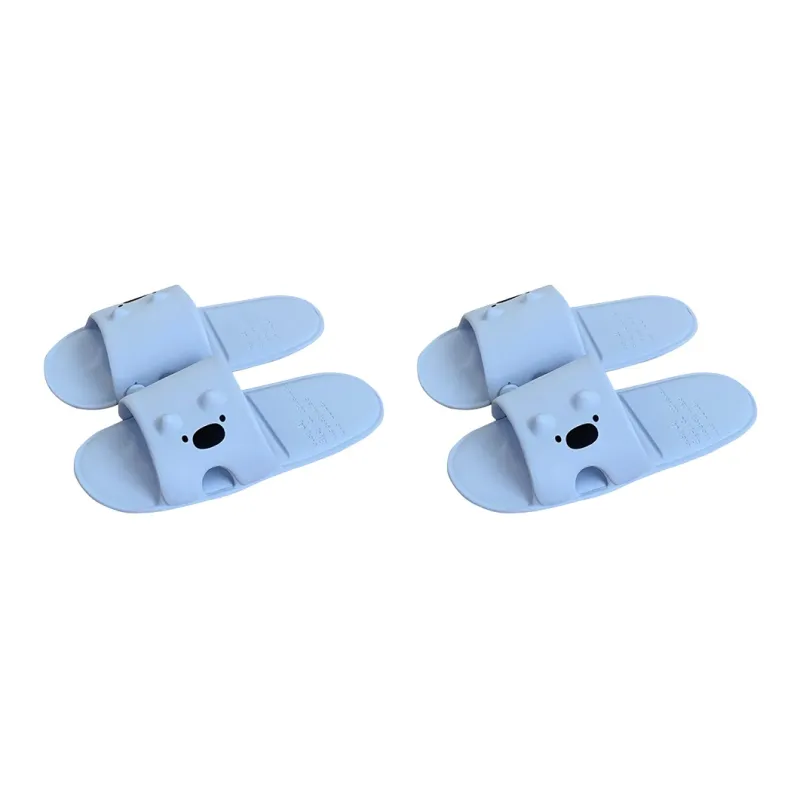 SHIGUDE Home Slippers Unisex, Black-38