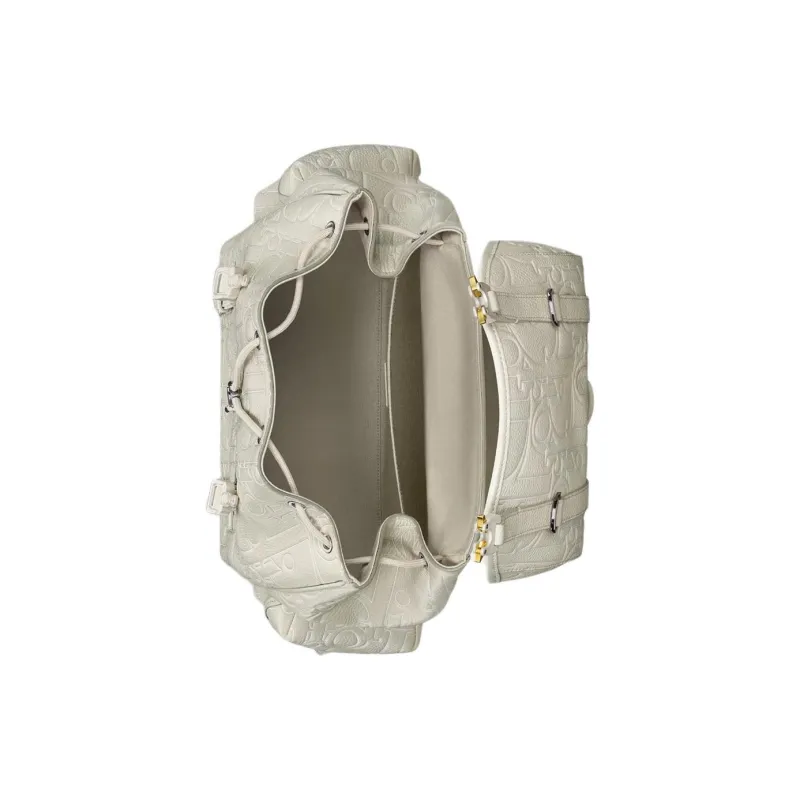 DIOR Hit The Road Grained Calfskin Backpack Women's Beige-3