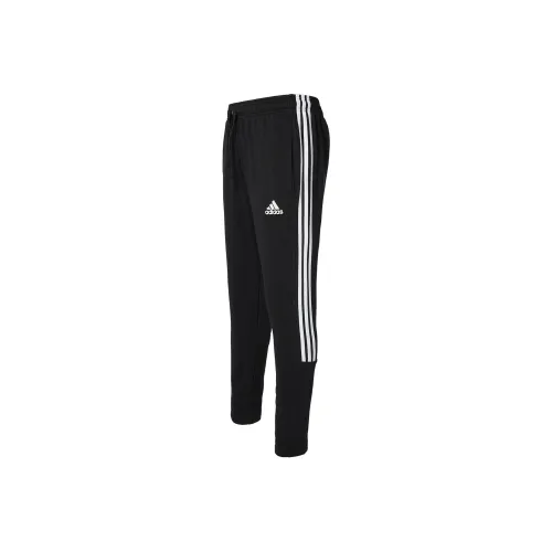 Adidas Knitted Sports Pants Men's Black