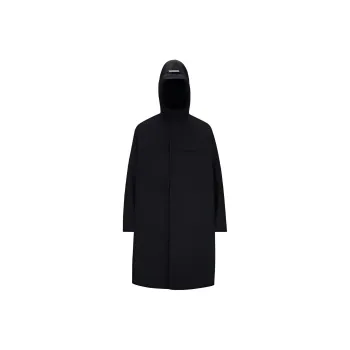 Y 3 Trench Coats Unisex Black