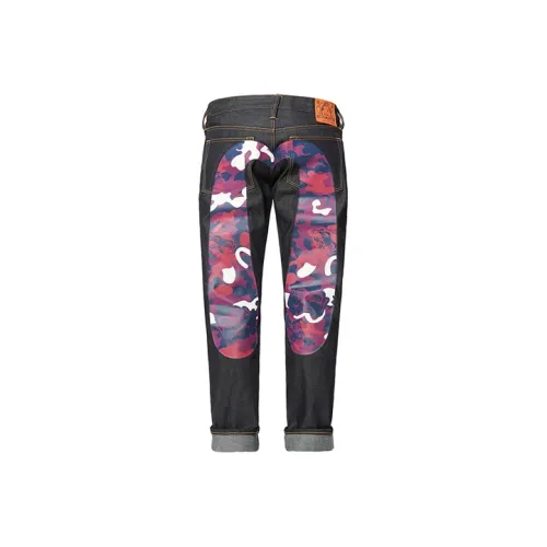 EVISU Jeans Men Denim Blue