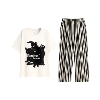Yue Nei Pajama Set Women's Ecru