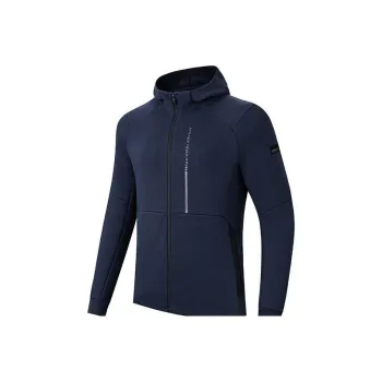 Anta Variety Training Collection Jackets Coats Men's Midnight Blue