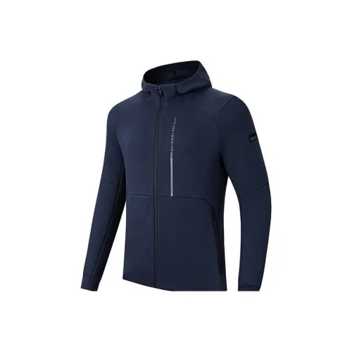 Anta Variety Training Collection Jackets Coats Men's Midnight Blue